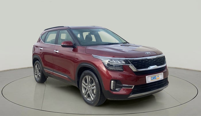 2021 KIA SELTOS HTX 1.5 PETROL, Petrol, Manual, 7,265 km, Right Front Diagonal
