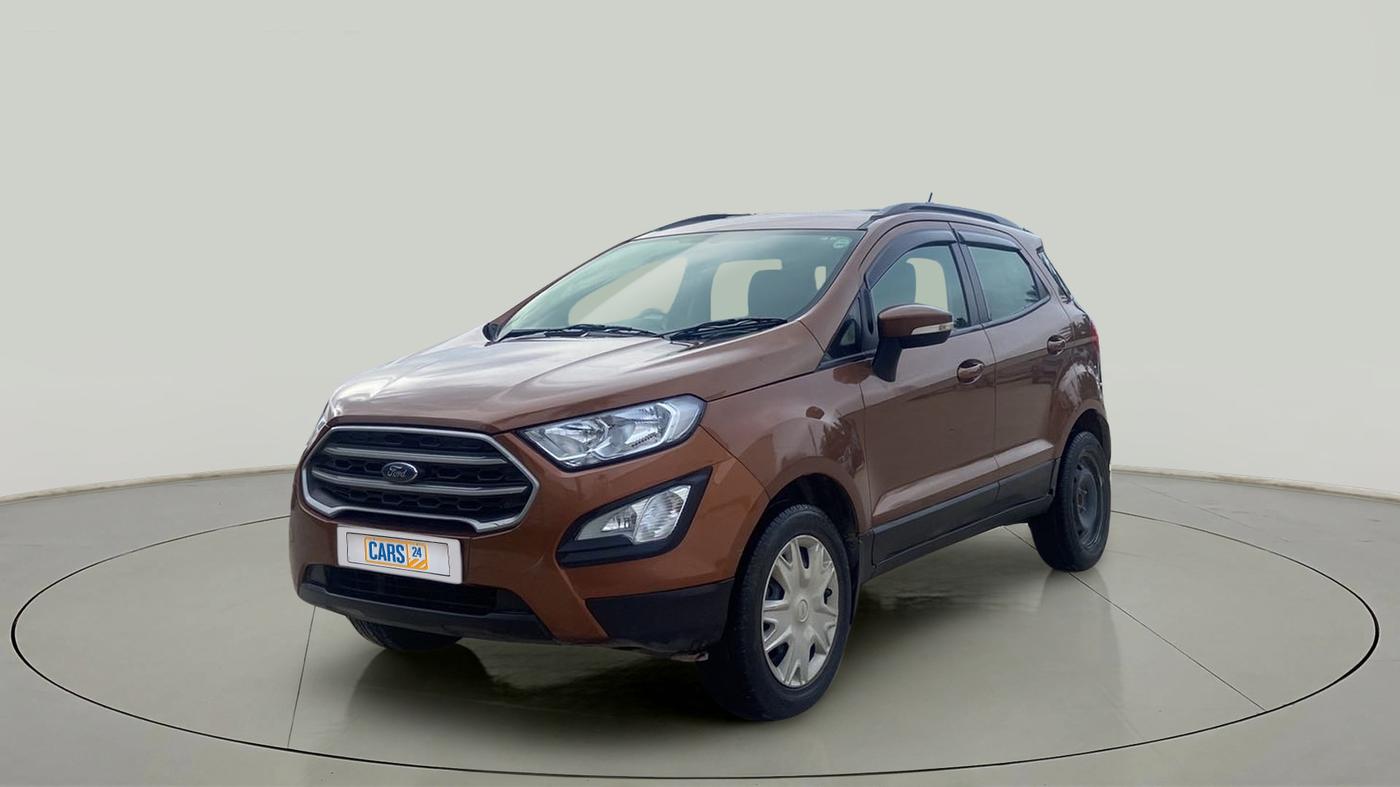 2017 Ford Ecosport TREND + 1.5L PETROL AT, Petrol, Automatic, 24,395 km, Left Front Diagonal
