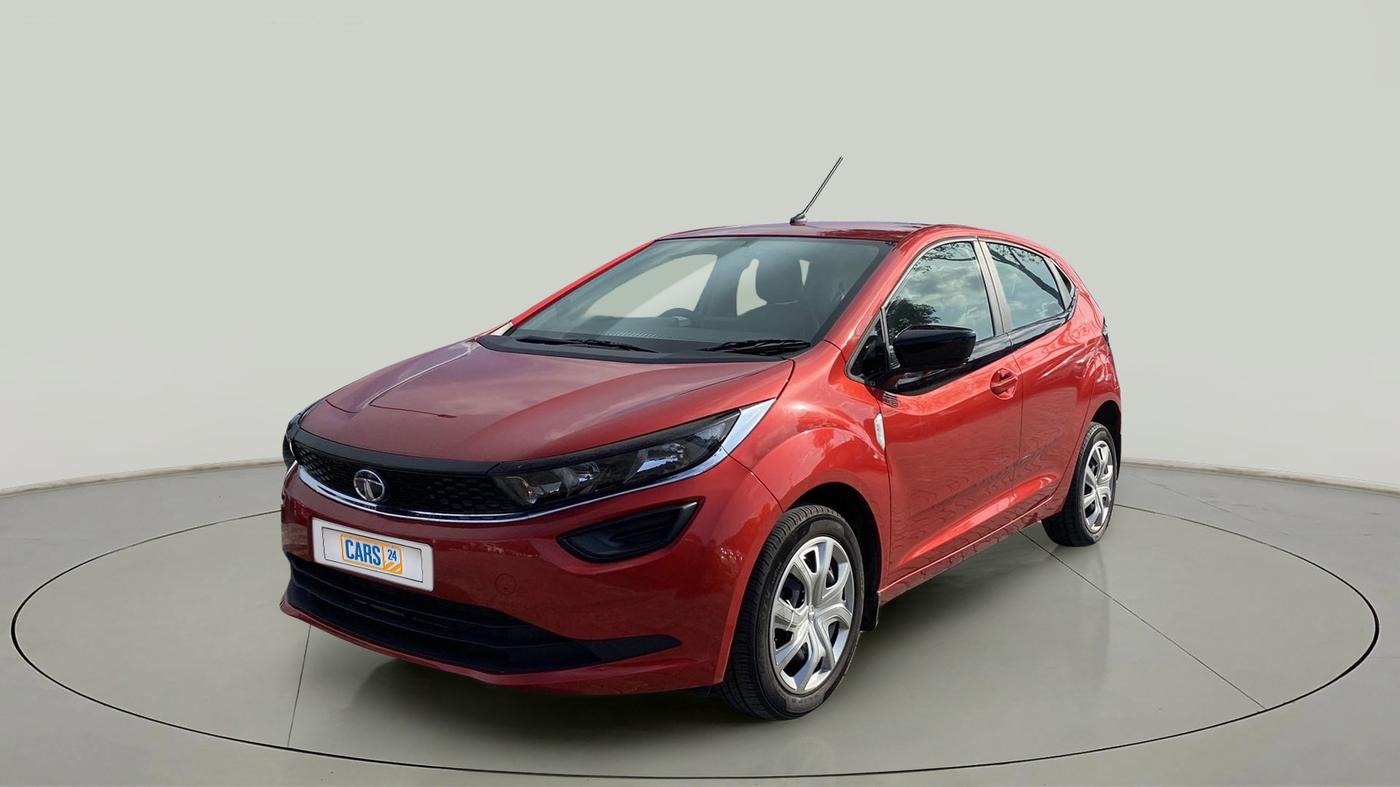 2021 Tata ALTROZ XM PLUS PETROL, Petrol, Manual, 10,500 km, Left Front Diagonal