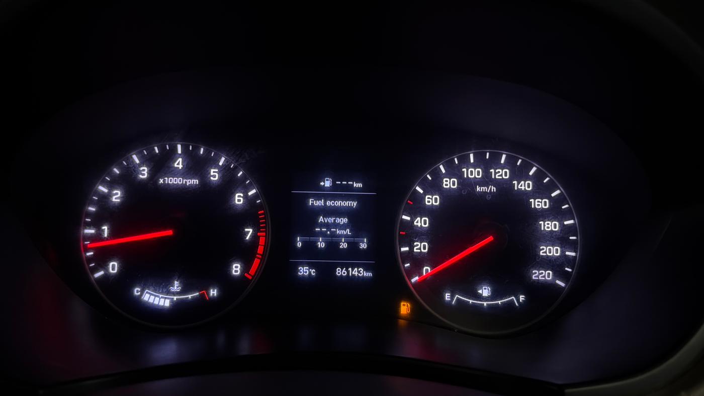 2018 Hyundai Elite i20 ASTA 1.2 (O), Petrol, Manual, 86,118 km, Odometer Image
