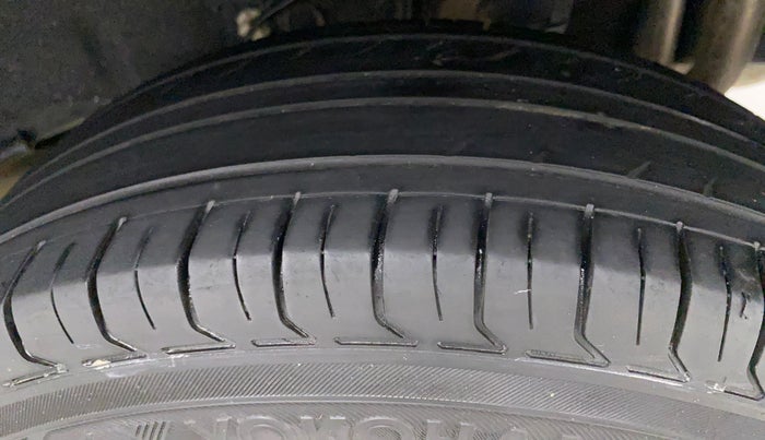 2017 Datsun Go T, Petrol, Manual, 38,734 km, Left Rear Tyre Tread