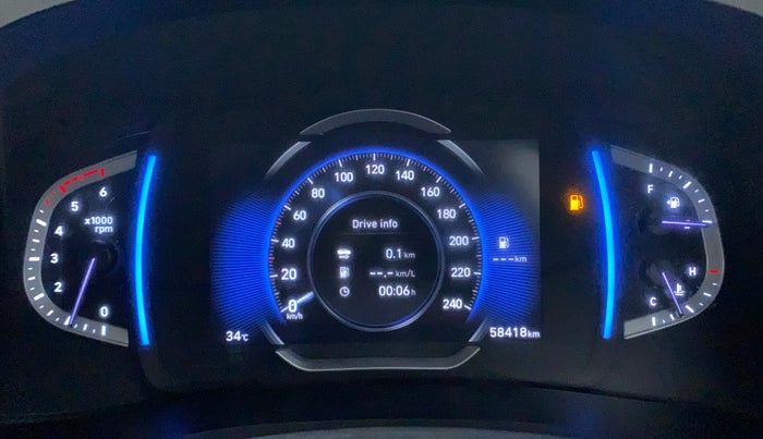 2020 Hyundai Creta SX (O) 1.5 DIESEL, Diesel, Manual, 58,739 km, Odometer Image