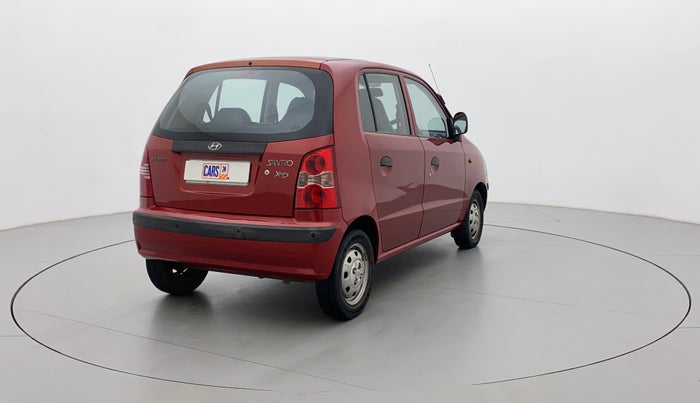2012 Hyundai Santro Xing GL PLUS, Petrol, Manual, 76,888 km, Right Back Diagonal