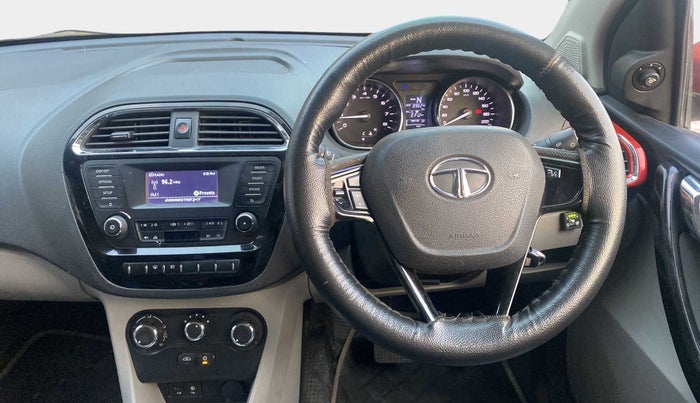 2018 Tata Tiago XZA PETROL, CNG, Automatic, 89,615 km, Steering Wheel Close Up