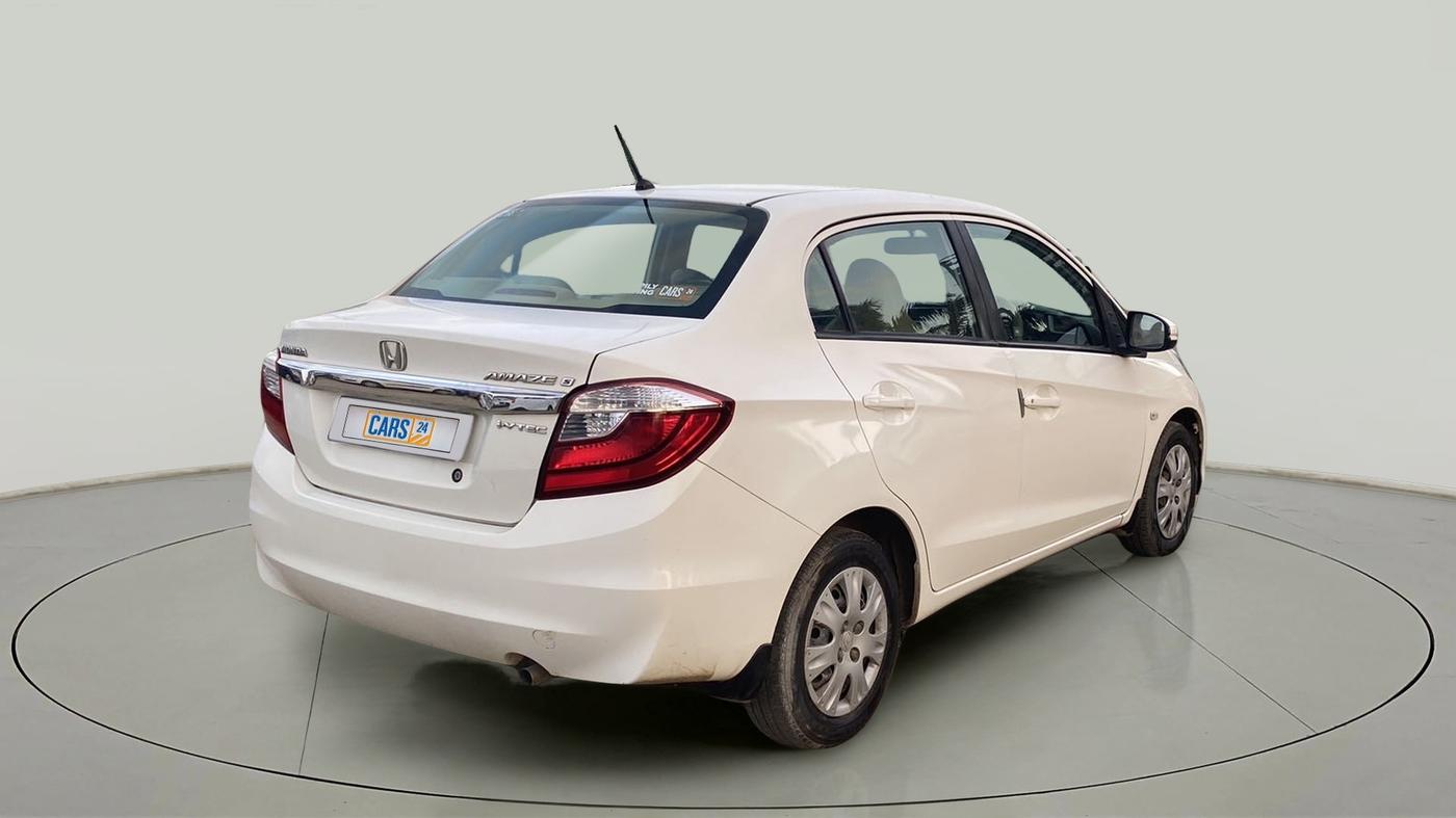 2017 Honda Amaze 1.2L I-VTEC S, CNG, Manual, 31,603 km, Right Back Diagonal