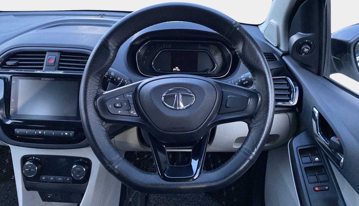 2022 Tata Tiago XZA PLUS PETROL, Petrol, Automatic, 12,465 km, Steering Wheel Close Up