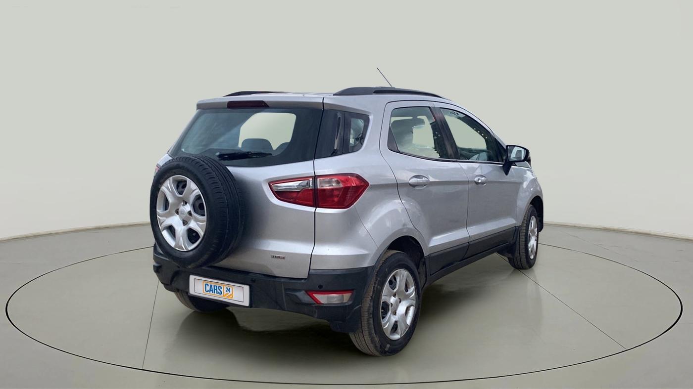 2017 Ford Ecosport TREND+ 1.5L DIESEL, Diesel, Manual, 80,062 km, Right Back Diagonal
