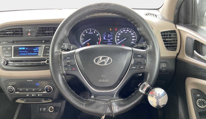 2015 Hyundai Elite i20 SPORTZ 1.2, Petrol, Manual, 82,350 km, Steering Wheel Close Up