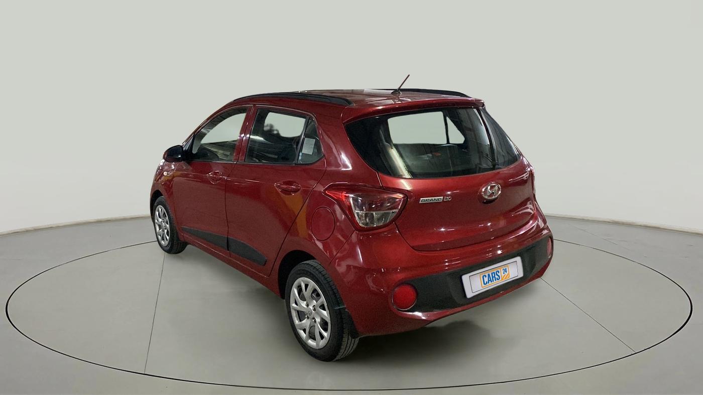 2018 Hyundai Grand i10 MAGNA 1.2 KAPPA VTVT, Petrol, Manual, 27,523 km, Left Back Diagonal