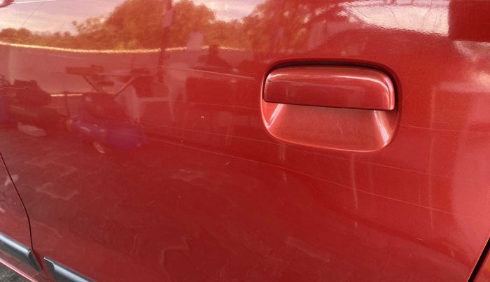 2016 Maruti Wagon R 1.0 VXI AMT, Petrol, Automatic, 65,031 km, Rear left door - Minor scratches