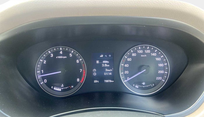 2016 Hyundai Elite i20 ASTA 1.2, Petrol, Manual, 74,013 km, Odometer Image