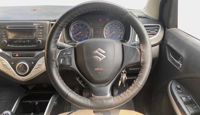 2017 Maruti Baleno DELTA PETROL 1.2, Petrol, Manual, 19,076 km, Steering Wheel Close Up