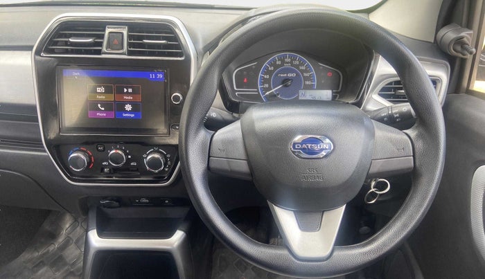 2020 Datsun Redi Go T(O) 1.0 AMT, Petrol, Automatic, 4,495 km, Steering Wheel Close Up