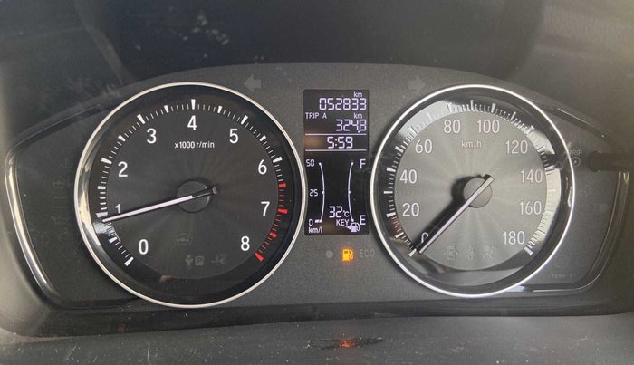 2019 Honda Amaze 1.2L I-VTEC V, CNG, Manual, 52,809 km, Odometer Image
