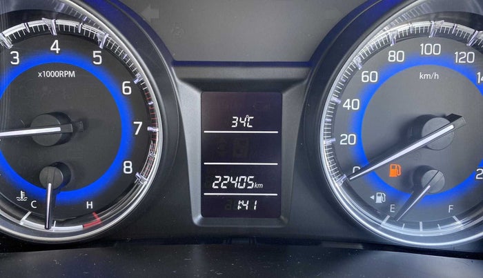 2020 Maruti Baleno DELTA PETROL 1.2, Petrol, Manual, 22,377 km, Odometer Image