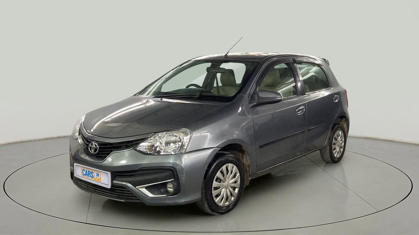2018 Toyota Etios Liva V, CNG, Manual, 43,408 km, Left Front Diagonal
