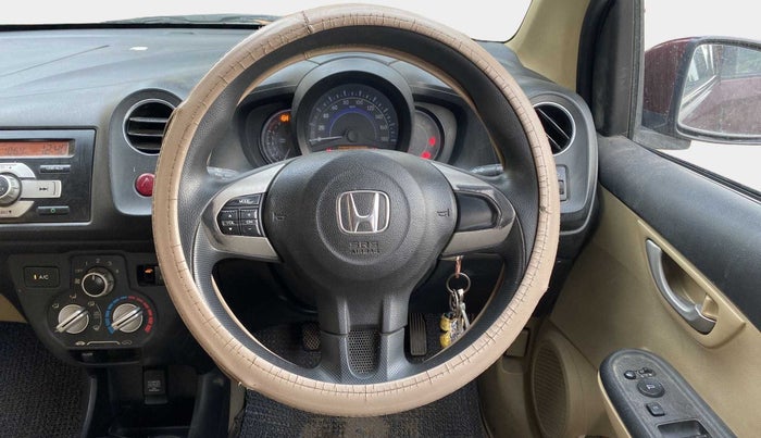 2015 Honda Amaze 1.2L I-VTEC VX, Petrol, Manual, 46,167 km, Steering Wheel Close Up