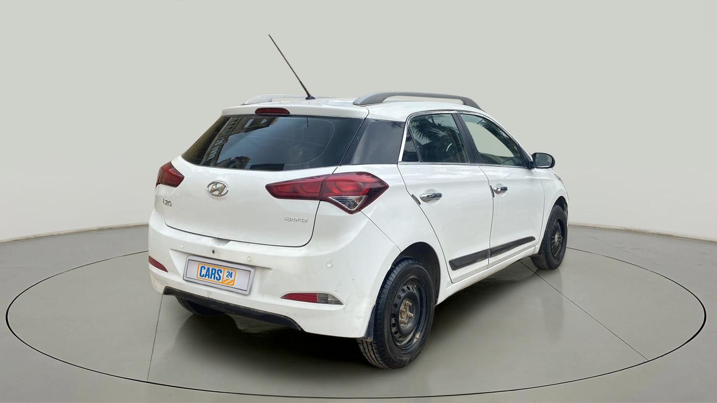 2017 Hyundai Elite i20 SPORTZ 1.2, Petrol, Manual, 32,068 km, Right Back Diagonal