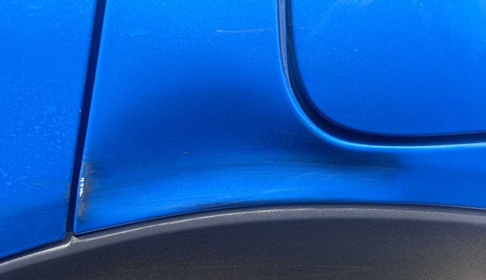 2020 Tata NEXON XZA PLUS PETROL DUAL TONE, Petrol, Automatic, 19,549 km, Left quarter panel - Slightly dented