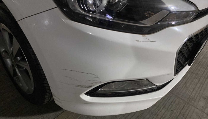 2016 Hyundai Elite i20 ASTA 1.2, Petrol, Manual, 33,374 km, Front bumper - Paint has minor damage