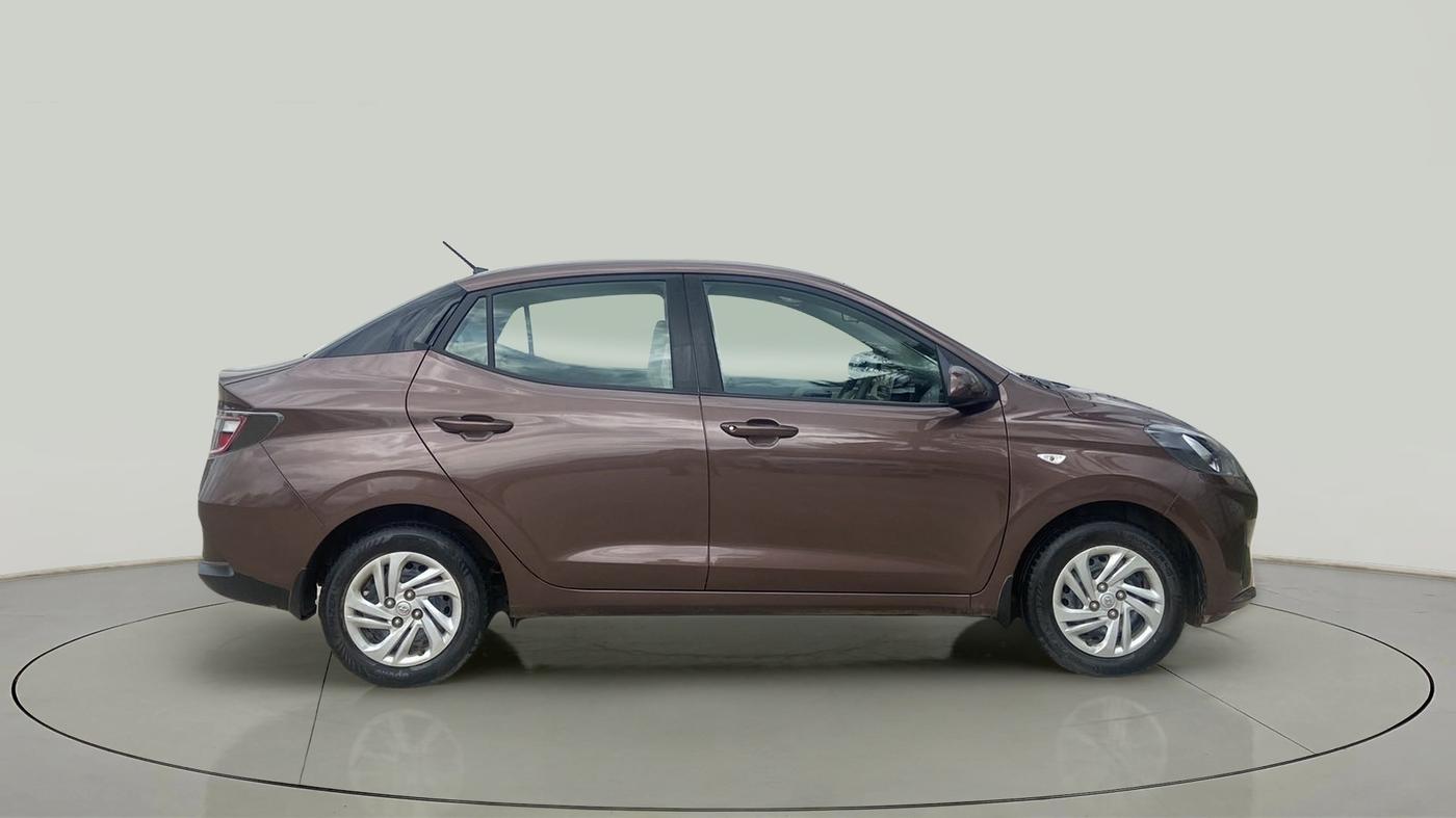 2020 Hyundai AURA S 1.2, Petrol, Manual, 21,742 km, Right Side View
