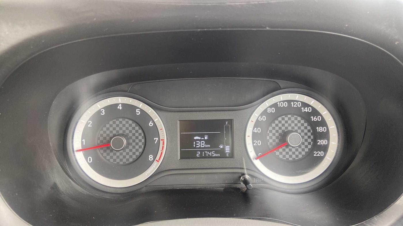 2020 Hyundai AURA S 1.2, Petrol, Manual, 21,742 km, Odometer Image