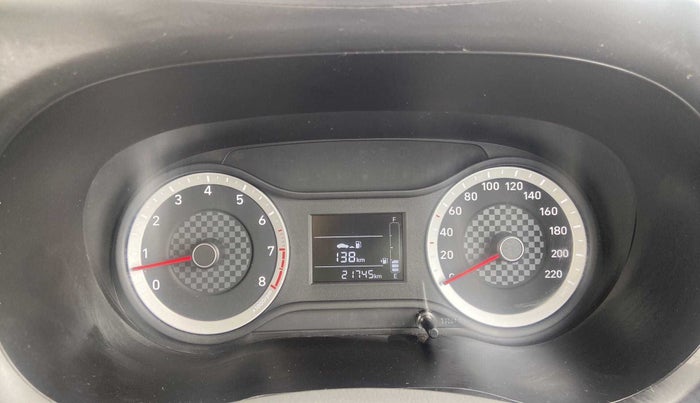 2020 Hyundai AURA S 1.2, Petrol, Manual, 21,742 km, Odometer Image