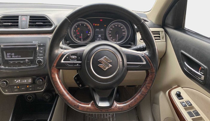 2017 Maruti Dzire ZXI AMT, Petrol, Automatic, 52,506 km, Steering Wheel Close Up