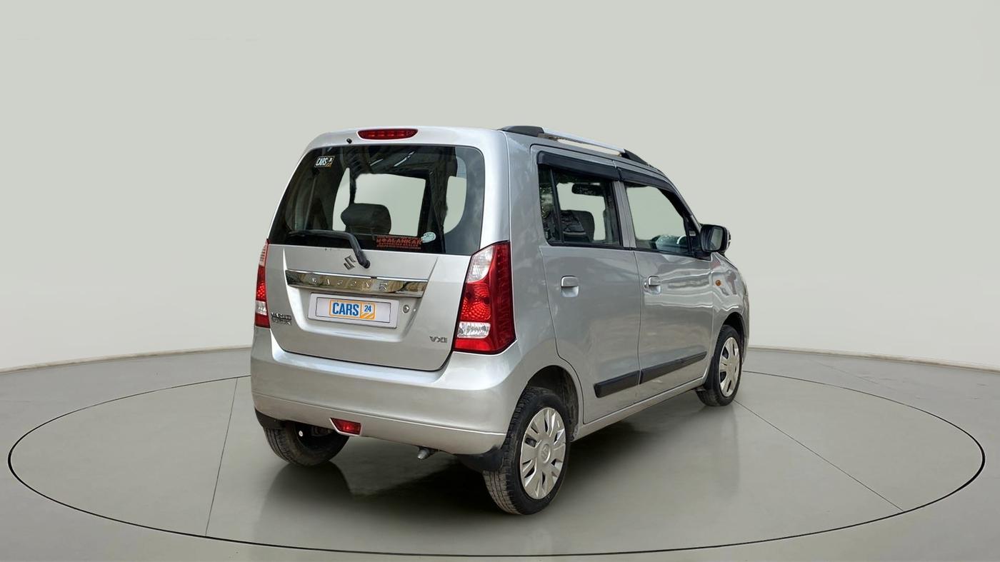 2012 Maruti Wagon R 1.0 VXI, Petrol, Manual, 49,824 km, Right Back Diagonal