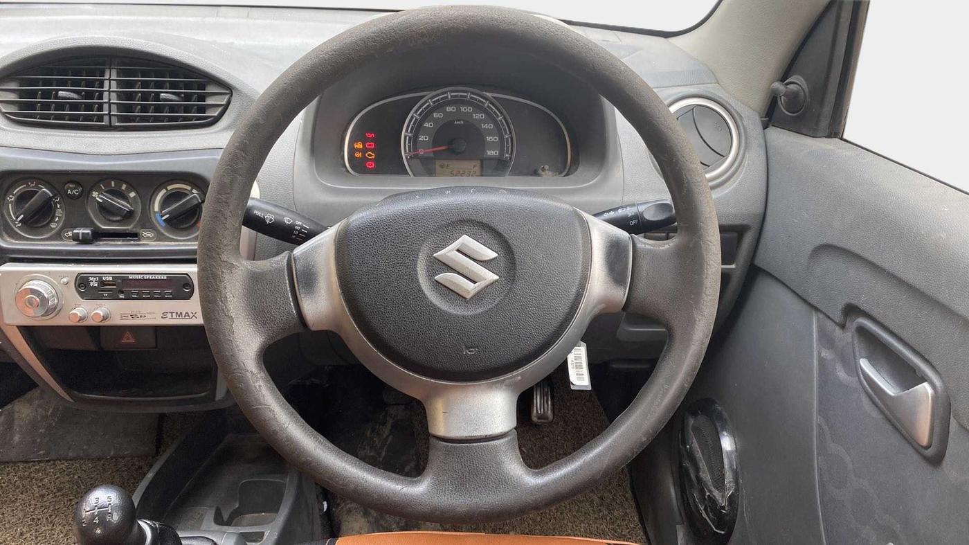 2012 Maruti Alto 800 LXI, Petrol, Manual, 52,239 km, Steering Wheel Close Up