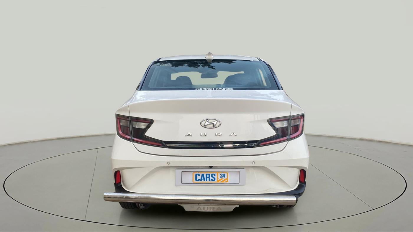 2020 Hyundai AURA SX+ 1.0 TURBO GDI MT, Petrol, Manual, 53,187 km, Back/Rear