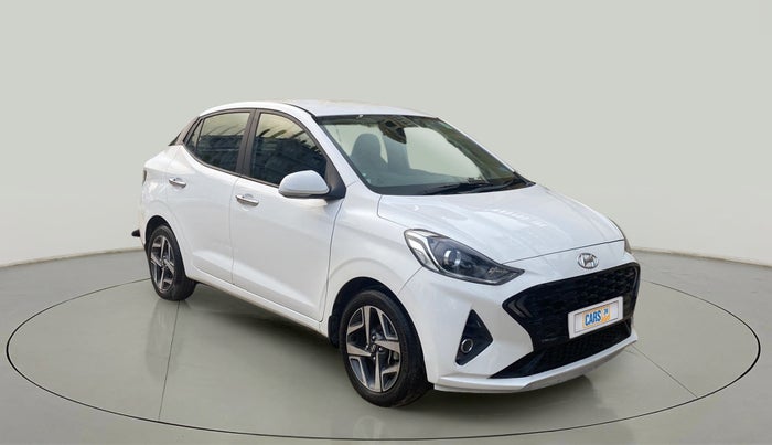 2020 Hyundai AURA SX+ 1.0 TURBO GDI MT, Petrol, Manual, 53,187 km, Right Front Diagonal