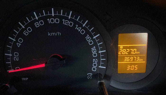 2017 Maruti Swift LXI (O), Petrol, Manual, 37,099 km, Odometer Image