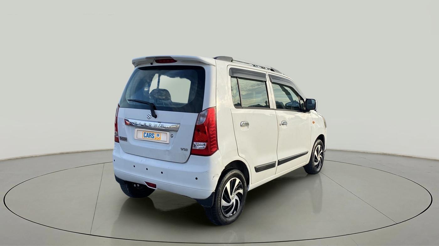 2015 Maruti Wagon R 1.0 VXI, Petrol, Manual, 69,973 km, Right Back Diagonal