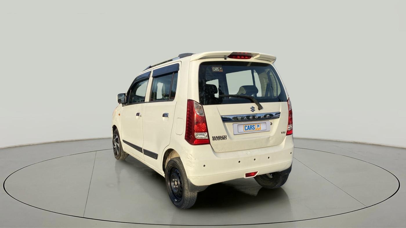 2015 Maruti Wagon R 1.0 VXI, Petrol, Manual, 69,973 km, Left Back Diagonal