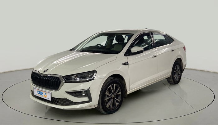 2022 Skoda SLAVIA STYLE 1.0L TSI MT, Petrol, Manual, 17,878 km, Left Front Diagonal