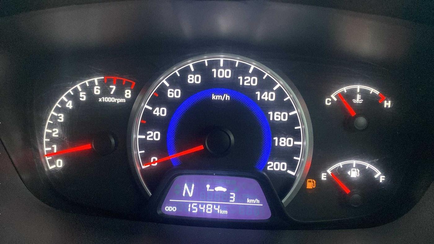 2018 Hyundai Grand i10 SPORTZ AT 1.2 KAPPA VTVT, Petrol, Automatic, 15,481 km, Odometer Image