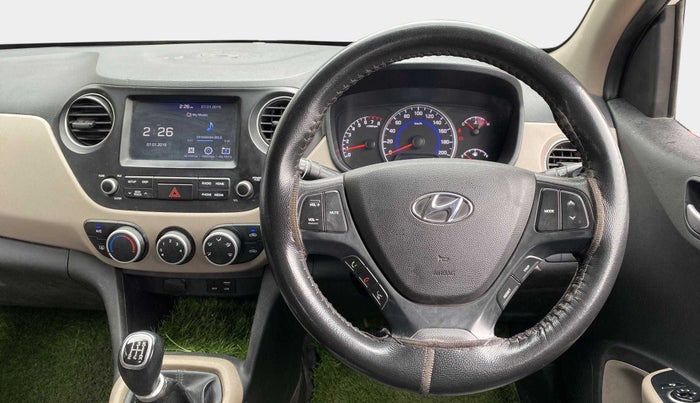2019 Hyundai Grand i10 SPORTZ 1.2 KAPPA VTVT, Petrol, Manual, 70,913 km, Steering Wheel Close Up