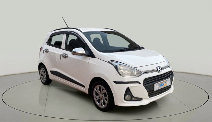 2019 Hyundai Grand i10 SPORTZ 1.2 KAPPA VTVT, Petrol, Manual, 70,913 km, Right Front Diagonal