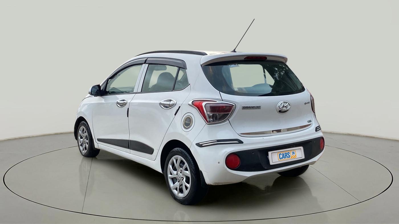 2019 Hyundai Grand i10 SPORTZ 1.2 KAPPA VTVT, Petrol, Manual, 70,913 km, Left Back Diagonal