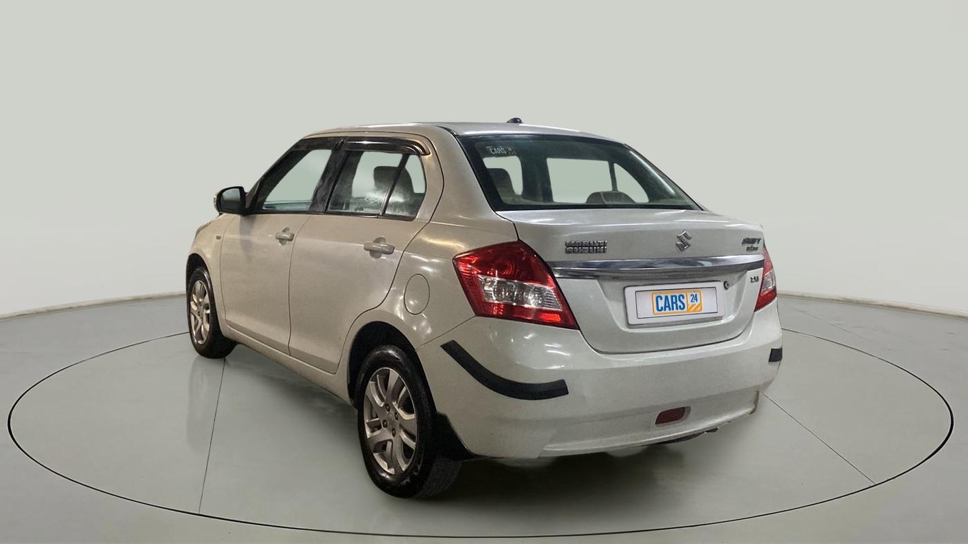 2012 Maruti Swift Dzire ZXI, Petrol, Manual, 1,08,497 km, Left Back Diagonal