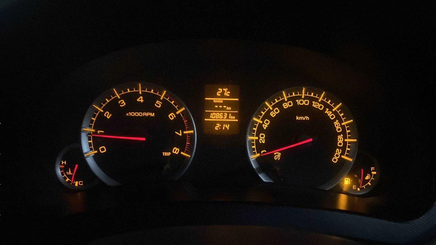 2012 Maruti Swift Dzire ZXI, Petrol, Manual, 1,08,497 km, Odometer Image