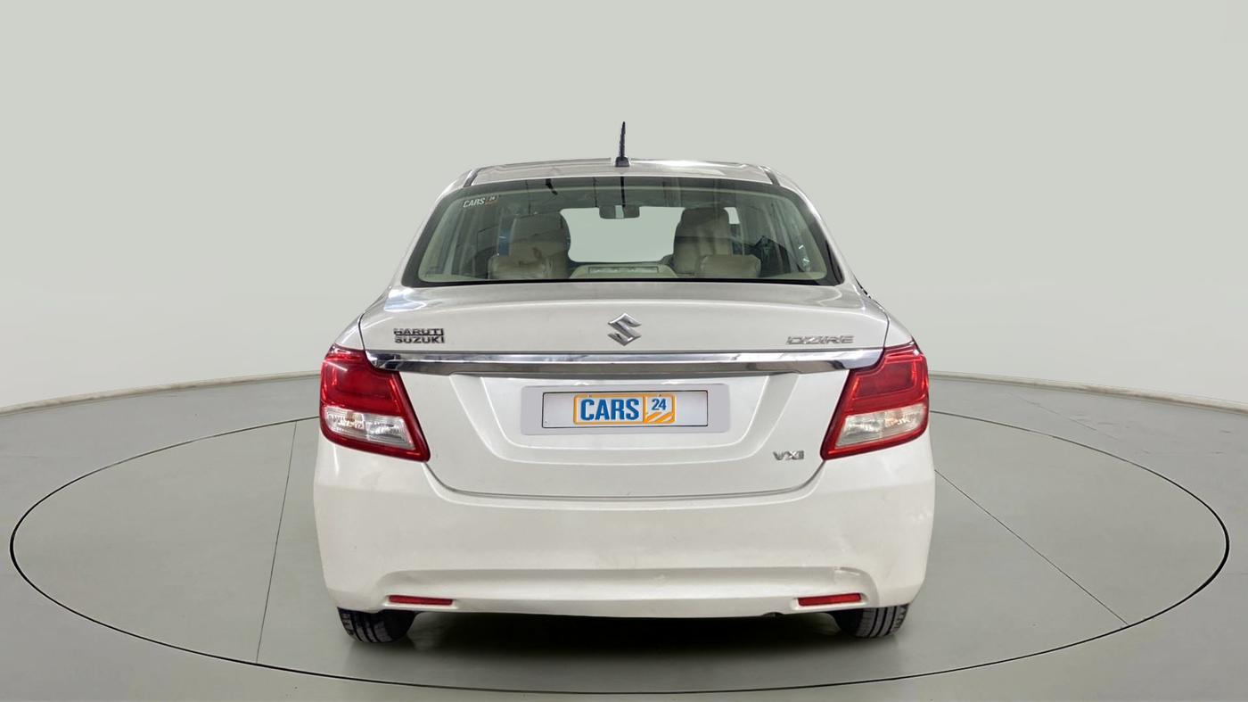 2017 Maruti Dzire VXI, Petrol, Manual, 69,455 km, Back/Rear