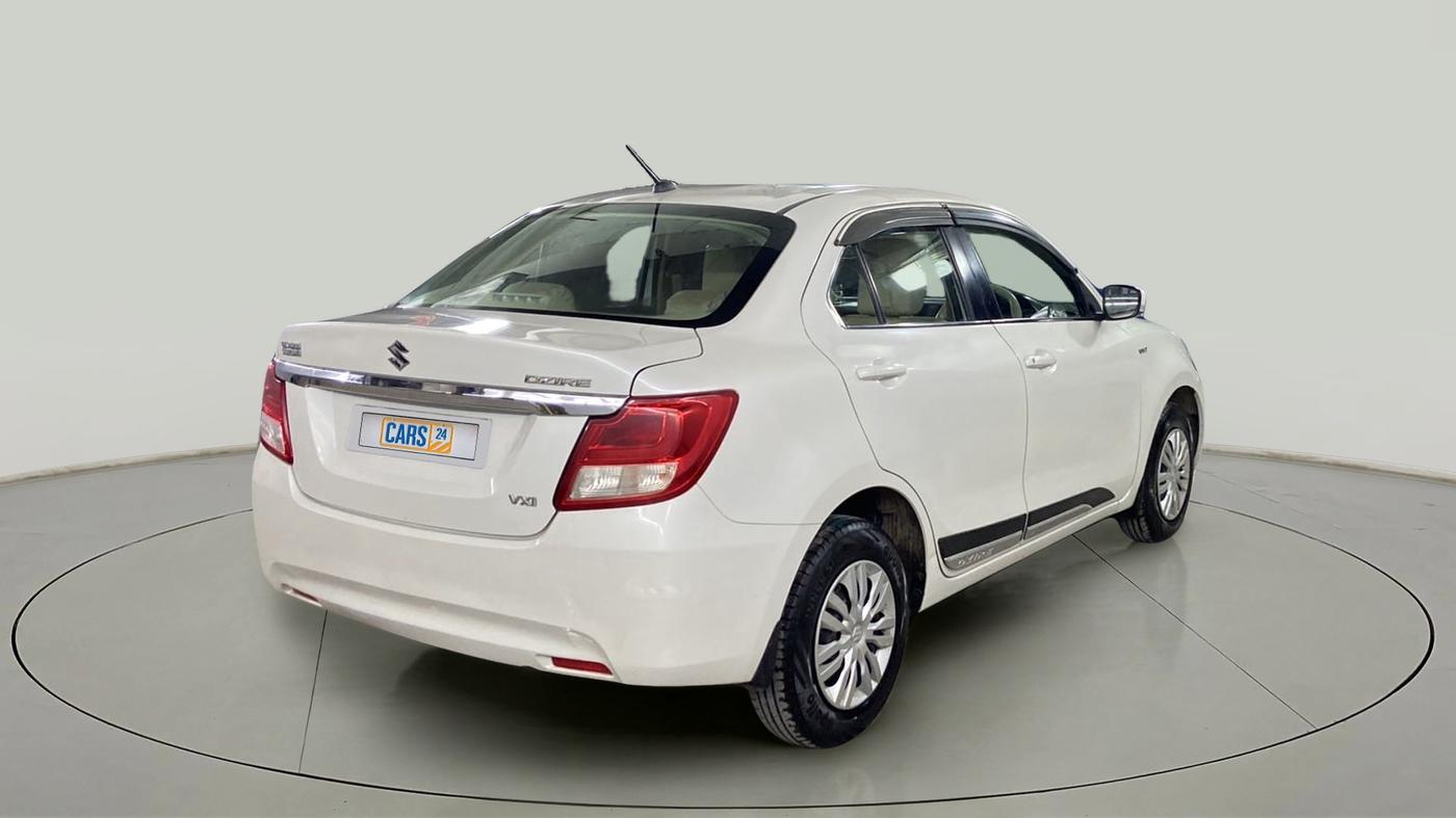 2017 Maruti Dzire VXI, Petrol, Manual, 69,455 km, Right Back Diagonal