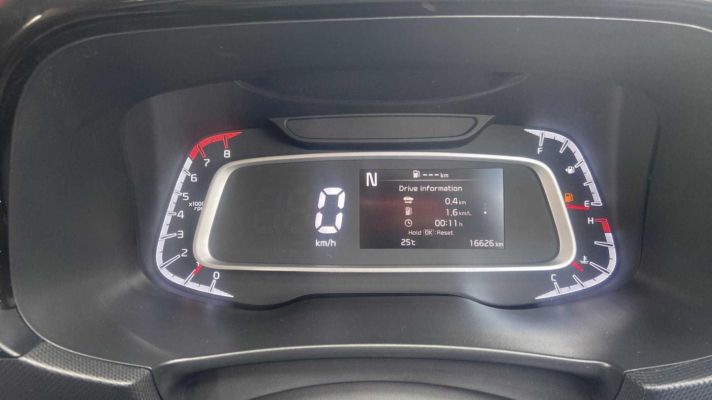 2021 KIA SONET GTX PLUS 1.0 IMT, Petrol, Manual, 16,626 km, Odometer Image