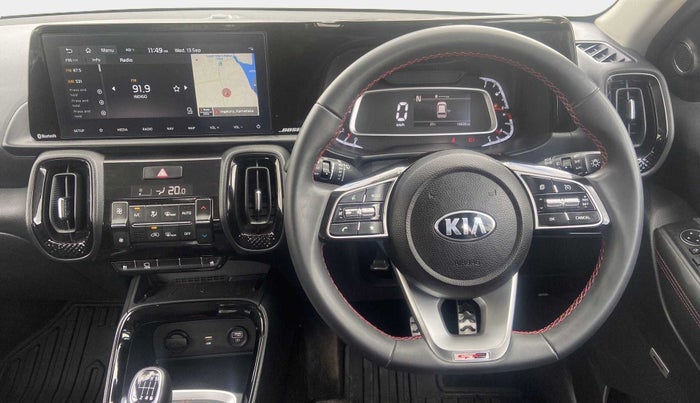 2021 KIA SONET GTX PLUS 1.0 IMT, Petrol, Manual, 16,626 km, Steering Wheel Close Up