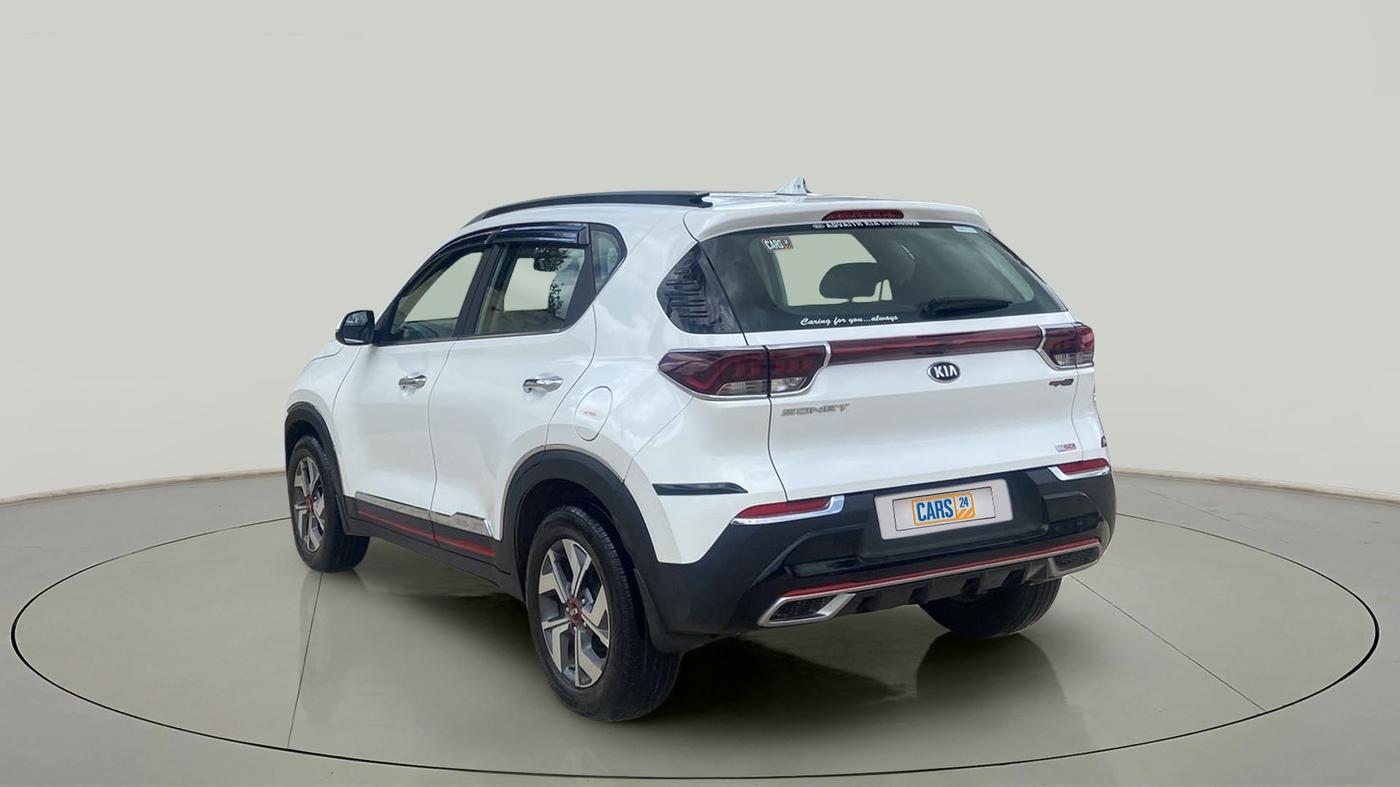 2021 KIA SONET GTX PLUS 1.0 IMT, Petrol, Manual, 16,626 km, Left Back Diagonal