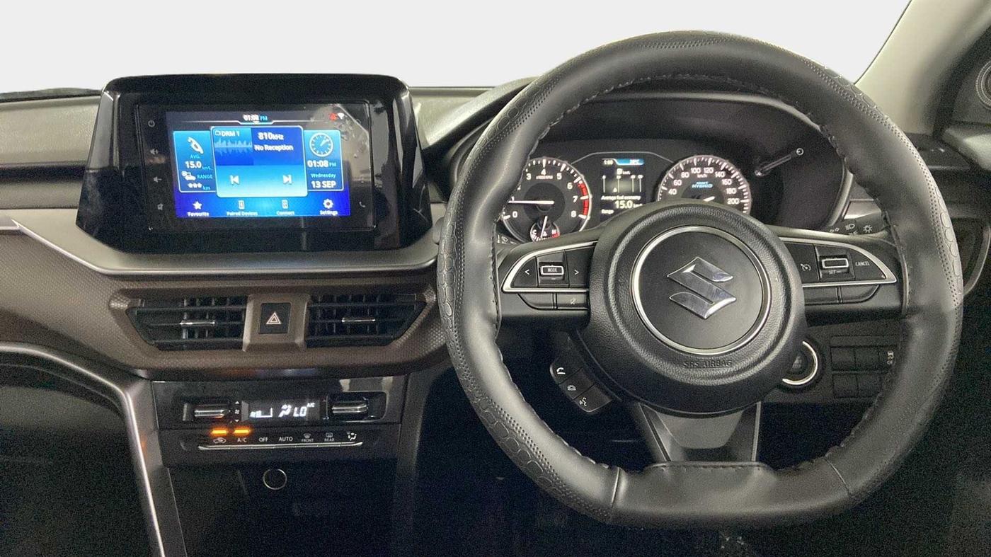 2023 Maruti BREZZA ZXI SMART HYBRID , Petrol, Manual, 7,876 km, Steering Wheel Close Up