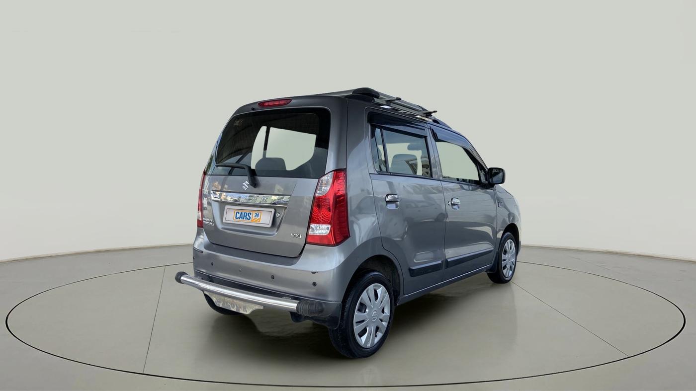 2016 Maruti Wagon R 1.0 VXI OPT, Petrol, Manual, 30,189 km, Right Back Diagonal