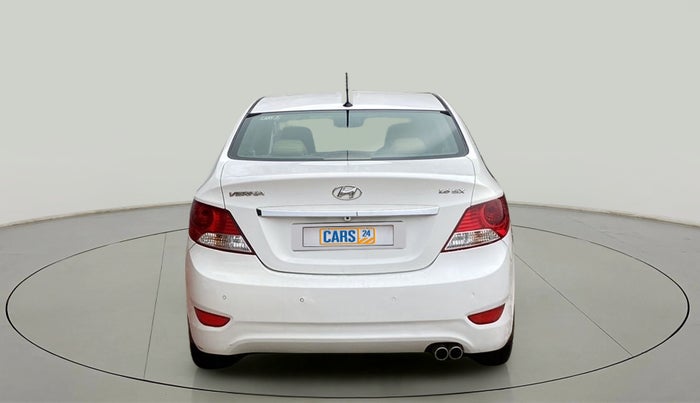 2013 Hyundai Verna FLUIDIC 1.6 VTVT SX AT, CNG, Automatic, 78,086 km, Back/Rear